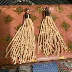 H&M Beaded Tassel earrings